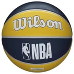 Wilson Basketball, NBA Team Tribute Model, INDIANA PACERS, Outdoor, Rubber, Size: 7