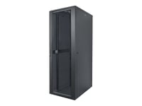 Intellinet Network Cabinet, Free Standing (Standard), 22U, Usable Depth 123 To 573Mm/Width 503Mm, Black, Assembled, Max 1500Kg, Server Rack, Ip20 Rated, 19", Steel, Multi-Point Door Lock, One Lock Per Side Panel, Three Year Warranty - Rack Skap - Sv