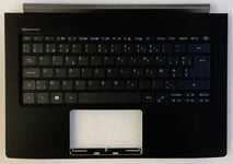 Clavier Azerty Belge Acer Aspire S5-371, S5-371T 6B.GCHN2.012 SB3P_A52BWL PK131JL1A12 64800174KA01 NKI131S026 NK.I131S.026 TOPCASE Noir rétroéclairé