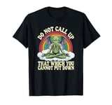 Cthulhu Mythos Quote, Retro Yoga Cthulhu T-Shirt