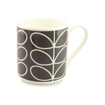 Orla Kiely Linear Stem Blue Quite Big Large Mug - 400ml