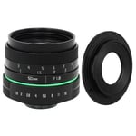 Dcolor Camera Lens 50mm F1.8 APS-C CCTV TV Movie Lens + C-M43 Ring for OLYMPUS/SLR Camera