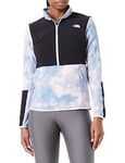 THE NORTH FACE Diablo Sweater Lavender Fog Glacier Dye Print-TNF Black L