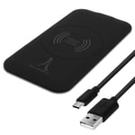 Chargeur sans fil Smartphone Base de Charge Induction2A/10W Akashi - Noir