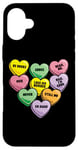 iPhone 16 Plus Funny Candy Heart Anti Valentine's Day Sarcastic Love Joke Case