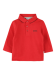 HUGO BOSS Baby Long Sleeve Polo Shirt, Red