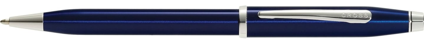 Cross Century II Kuglepen | Blue Lacquer/Chrome