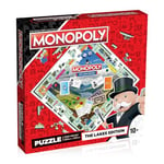 Winning Moves The Lakes Monopoly 1000 Piece Jigsaw Puzzle Game, piece together some of the Lakes most beloved features including Wray Castle and Langdale Pikes, gift and toy for ages 10 plus