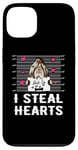 Coque pour iPhone 13 Shih Tzu I Steal Hearts Valentine Dog Funny Valentines Day