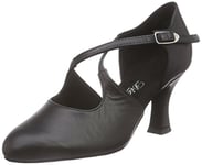 Diamant Chaussures de Danse pour Femme 052-080-034 Standard et Latin, Nero Schwarz, 34 2/3 EU