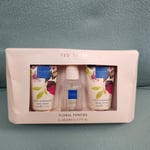 Ted Baker Floral Fancies Gift Set Violet and Bergamot 3 x 50 ml body spray wash