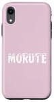 Coque pour iPhone XR Morute Aesthetic Poupée effrayante + Adorable Horreur Goth Crocs