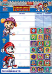 Paper Projects 01.70.30.046 PAW Patrol Rescue Knights Reward, Includes 56 Sparkly Stickers, A3 Chart is Wipe-Clean, Blue, 29.7cm x 42cm