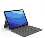 Logitech Combo Touch iPad Pro 11 Inch Tablet Case - Grey