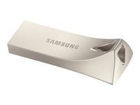 Samsung BAR Plus MUF-128BE3 - Clé USB - 128 Go - USB 3.1 Gen 1 - champagne d'argent