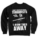 Chuck Norris - I Blow Terrorists Away Sweatshirt