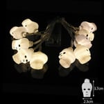 1,5M 10LED Halloween Led Light Kurpitsa Bat Ghost String Lamppu Riippuva Ornamentti Happy Halloween Party -kauhusisustus kotiin