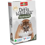 Bioviva - Défis Nature - Amériques - Pariez sur les points forts de ces animaux pour gagner la bataille - Jeu de Cartes - 2 à 6 Joueurs - 7 ans - Fabriqué en France - 280099