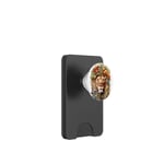 Crinière florale Lion de la Savane Roi de la jungle Safari Bloom PopSockets PopWallet pour MagSafe