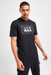 Nike Mens Sportswear Retro Air Max T-Shirt in Black Cotton - Size Medium