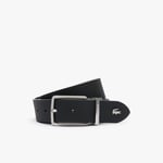 Lacoste Ceinture Chantaco réversible en cuir Taille 90 cm Noir