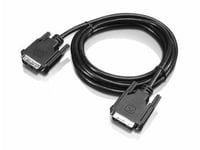 Lenovo SL-DVI-D Cable - DVI-kabel - enkeltlenke - DVI-D (hann) til DVI-D (hann) - 2 m - FRU