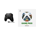 Xbox Controller USBC Cable + Game Pass Ultimate 1M