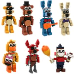 MOC Five Nights At Freddy's Bonnie Foxy Action Figure Building Blocks Kids Gift