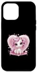 iPhone 13 Pro Max Adorable Pink Unicorn Heart Case