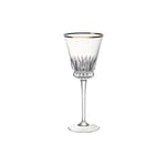 Villeroy & Boch - lot de verres à vin blanc avec bord doré Grand Royal Gold, verres à vin de 125 ml, verre cristallin, transparent