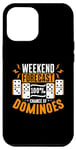 iPhone 12 Pro Max Weekend Forecast 100% Chance Of Loves Board Game Dominoes Case