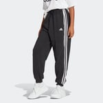 Essentials 3-Stripes French Terry Loose-Fit Byxor
