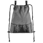 ZAMBOO Sac a Dos a Langer, Organisateur Poussette et Landau, Universel pour Sport - Léger, avec Compartiments, Crochets de Fixation - Gris Noir