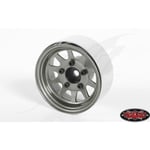 [FR] Rc4Wd Oem Stamped Steel 1.55 Beadlock Wheels (Plain) - RC4ZW0258