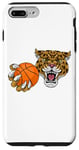 Coque pour iPhone 7 Plus/8 Plus Ballon de basket Jaguar Leopard Cheetah Panther