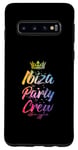 Coque pour Galaxy S10 Ibiza Party Crew | Coloré
