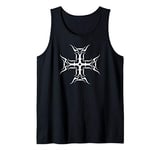 Jesus religious celtic cross gift Tank Top