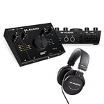 M-Audio AIR 192x6 + HDH40 - USB C Audio Interface with MIDI Connectivity, Over Ear Headphones and Music Production Software for Studio Recording