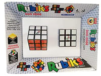 Win Games- Duo Edge Casse-tête Rubik, 777, Les 6 Couleurs du Rubik's Cube