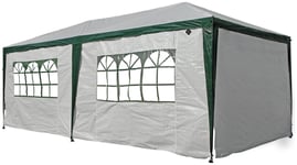 Argos Home 3m x 6m Gazebo with Side Panels