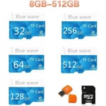 128 Go Carte Mémoire Micro Sd Carte Classe 10 Flash Tf / Sd Card Pour Tablet Pc