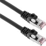 Câble réseau Ethernet ftp Cat.6a noir 0,5 m - Bematik