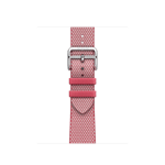 Apple Watch Hermès – Toile H Simple Tour i Framboise/Écru, 41 mm