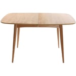 Miliboo - Table à manger extensible rectangulaire en bois clair L130-160 cm nordeco