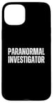 Coque pour iPhone 15 Plus Enquêteur paranormal chasse fantôme Halloween