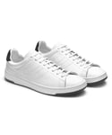 Superga Unisex Adult 4833 Lendl Leather Trainers (White/Dark Blue Grey) - Size UK 7