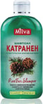 Milva Pine Tar Shampoo for Seborrheic Dermatitis - 200ml Natural Dandruff - Anti