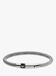 Emporio Armani Polished ID Bracelet, Silver