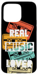 Coque pour iPhone 15 Pro Max Cassettes rétro Real Music Lover