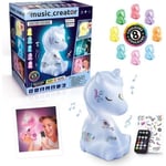 Enceinte licorne lumineuse - CANAL TOYS - Studio Creator - Sans fil - 8 coule...